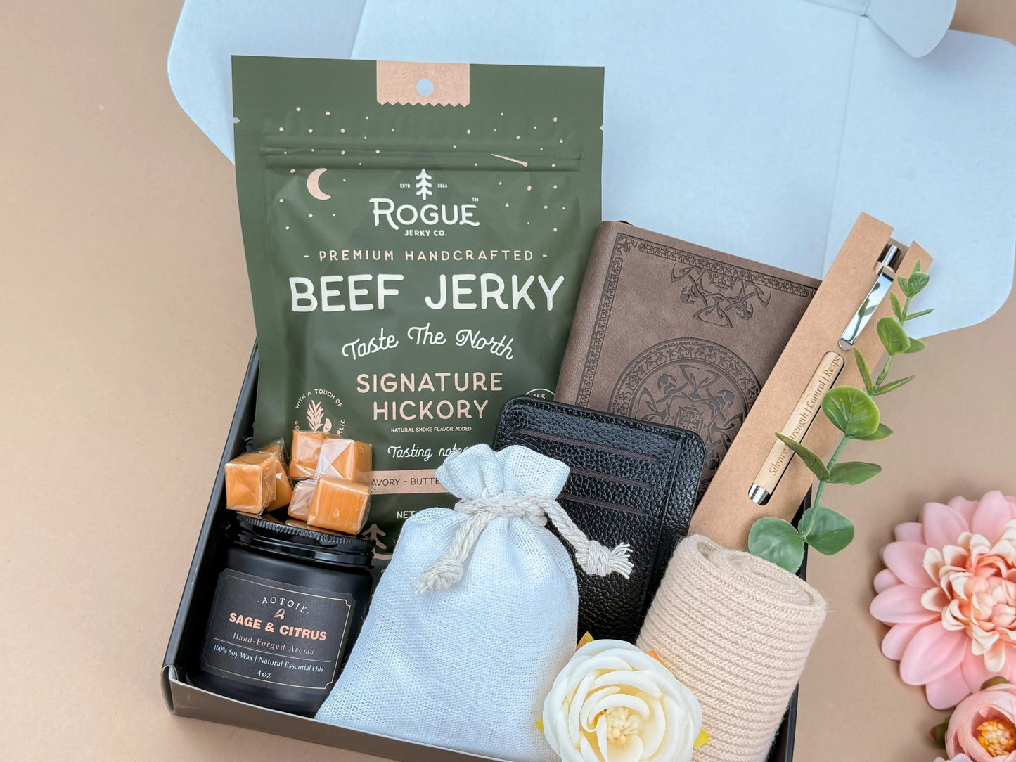 Birthday Gift Boxes – Men's Leather Journal & Pen Set